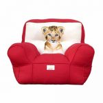 Digital Printed Red Kids Sofa