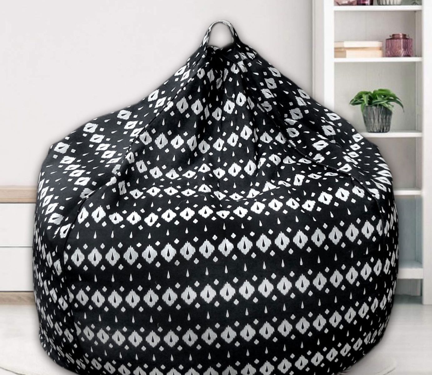 African Tribal Print Organic Cotton Bean Bag Cover