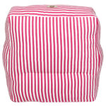 Pink and White striped  Organic Cotton  kids  Sofa