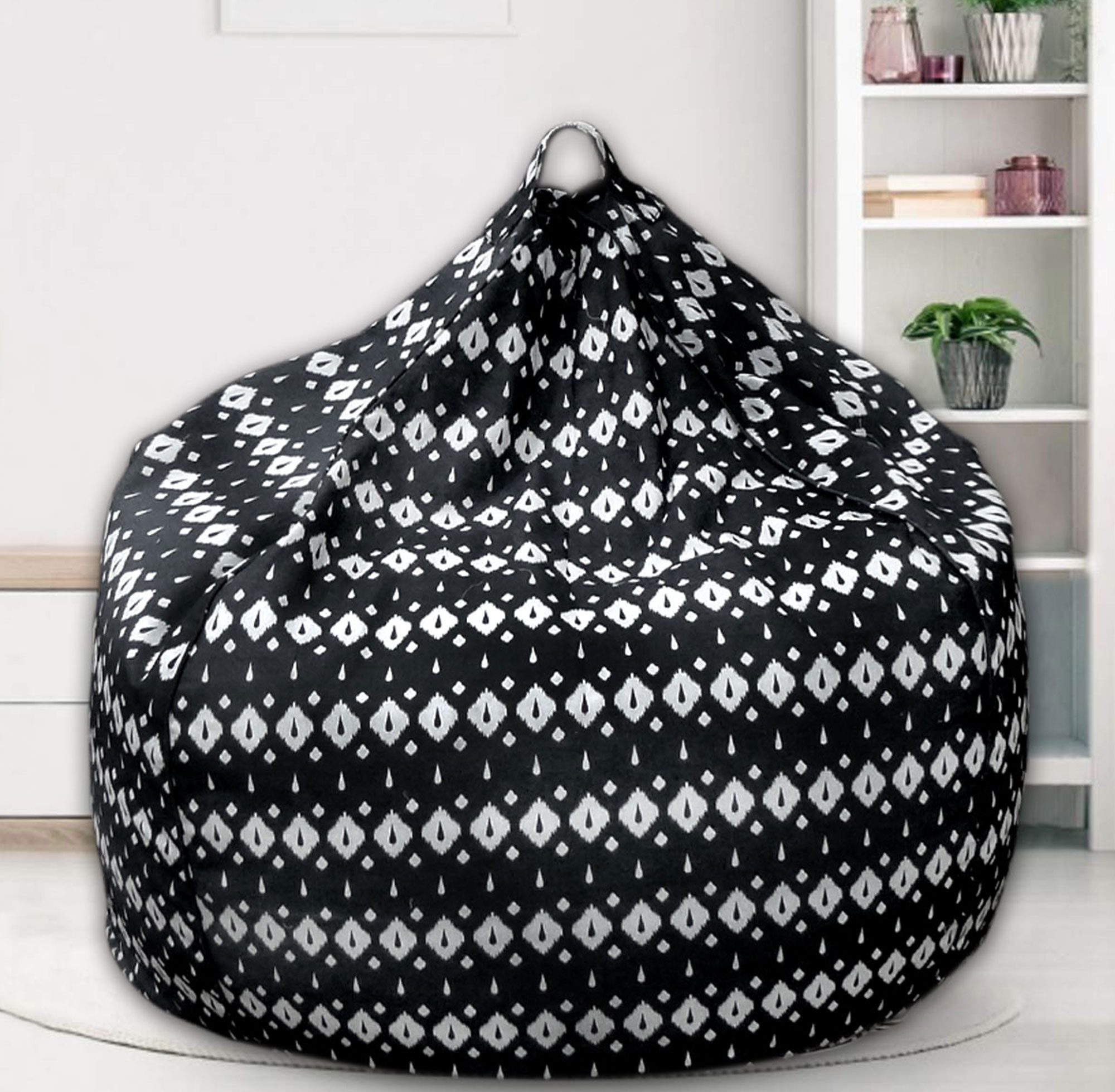 Buy Style Homez Classic Cotton Canvas Abstract Printed Bean Bag XXL Size  Filled with Beans Fillers Online at Lowest Price Ever in India | Check  Reviews & Ratings - Shop The World